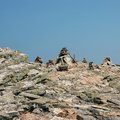 klicken zum Vergrößern: Gipfelkreuze auf dem Ipsarion, Thasos