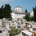 klicken zum Vergrößern: Friedhof in Panagia, Thassos