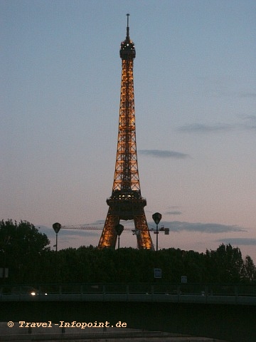 Lichterfahrt Paris: Eiffelturm