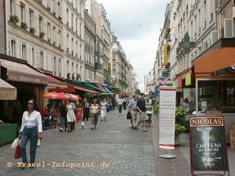 Einkaufsstrasse in Paris