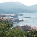klicken zum Vergrößern: Blick zum Hafen von Limenas