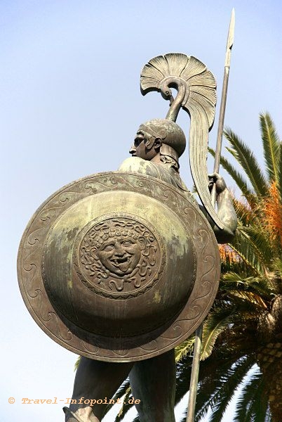Achilleus auf Korfu