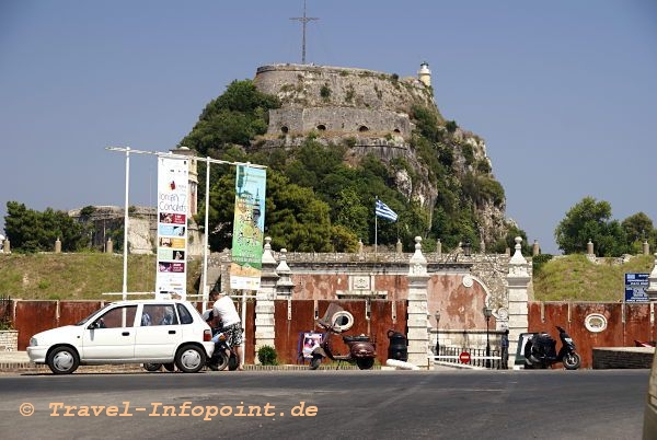 neue Burg von Korfu-Stadt