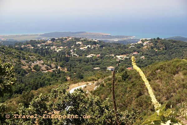 Korfu, Blick von Loutses