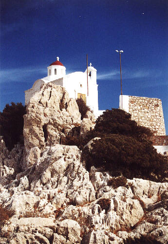 Kapelle oberhalb von Pigadia