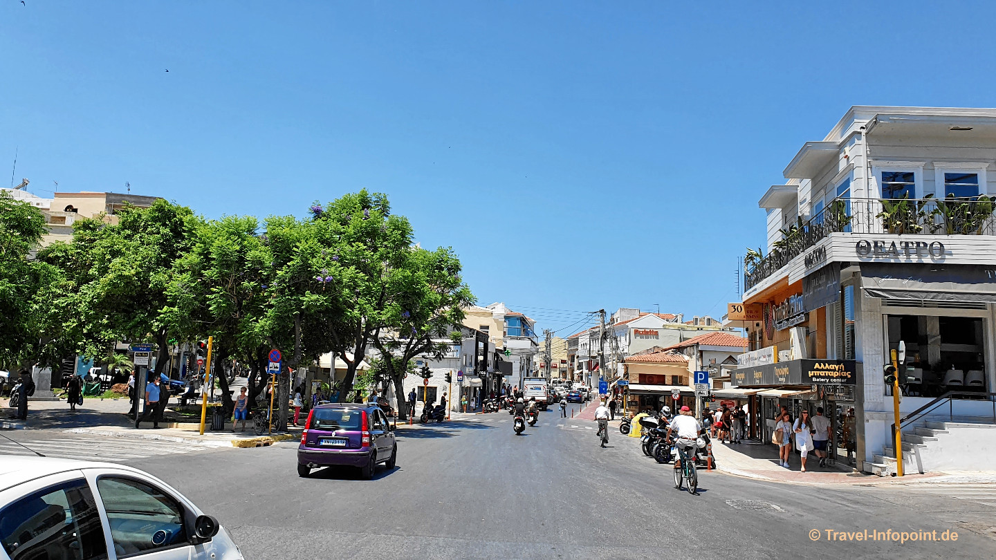Ausflug nach Chania:  Fährhafen