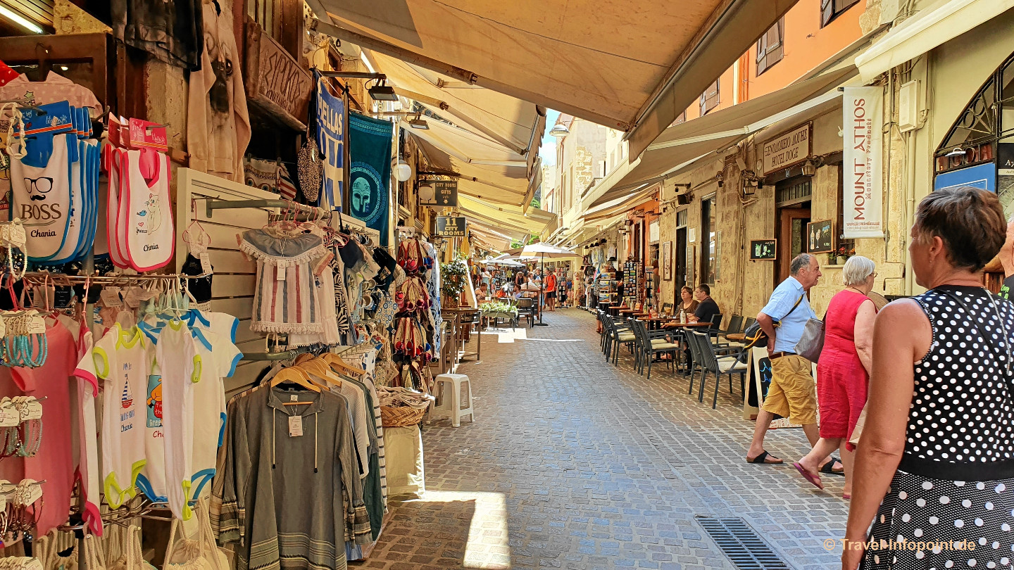 Ausflug nach Chania:  Fährhafen