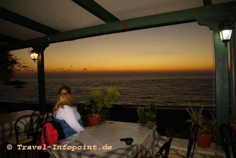 Tavernenblick Kathisma-Beach, Lefkas