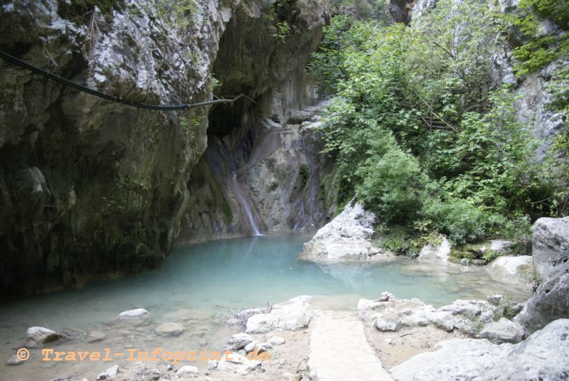 Wasserfall bei Nidri, Lefkas