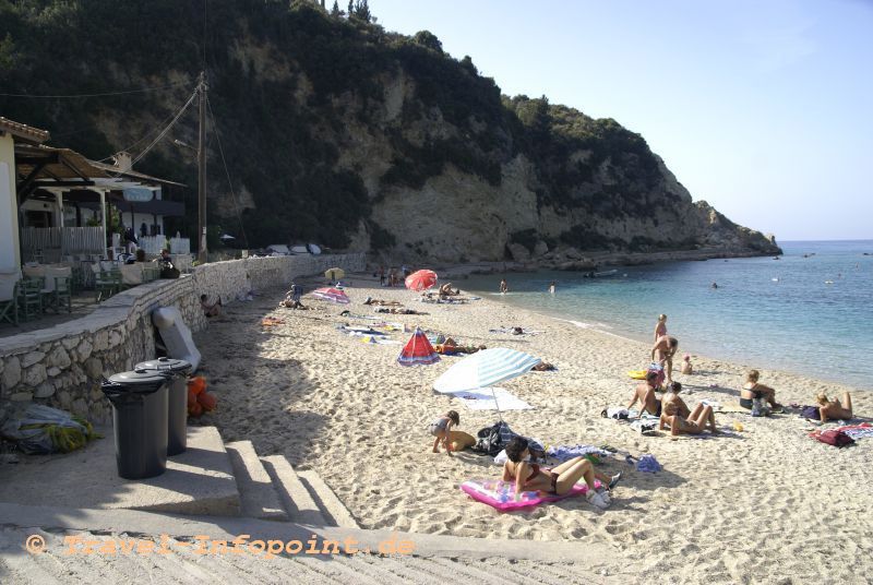 Strand von Agios Nikitas, Lefkas