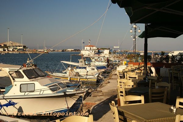 Mythilini Hafen, Lesbos