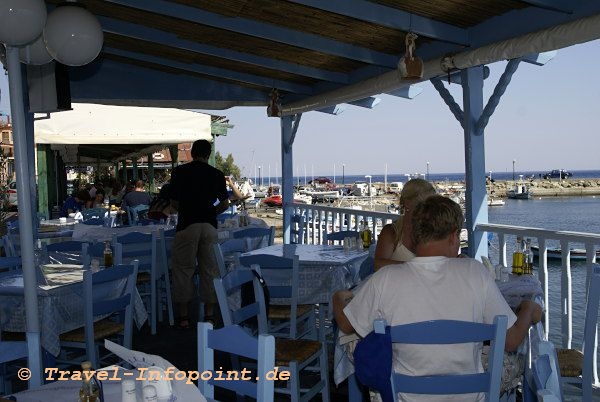 Taverne in Plomari, Lesbos