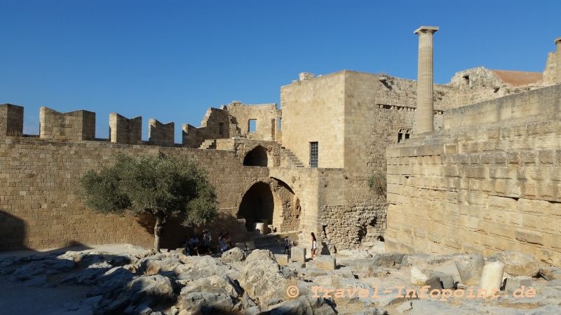 Rittergebäude Akropolis Lindos