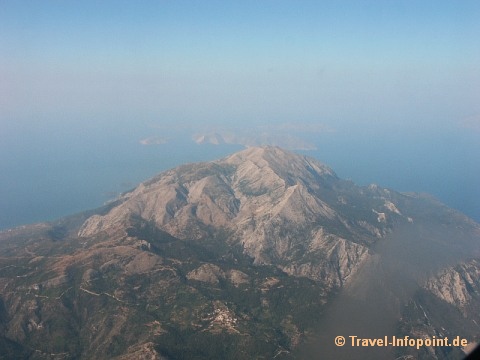 Flug nach Samos