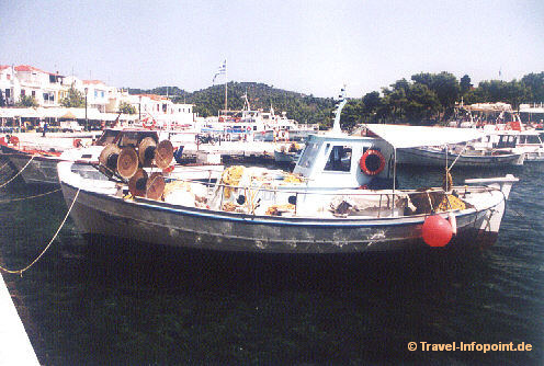 Skiathos alter Hafen