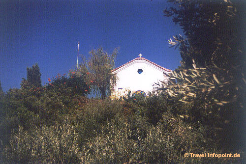 Tavernenblick in der Nähe vom Castro, Nord-Skiathos