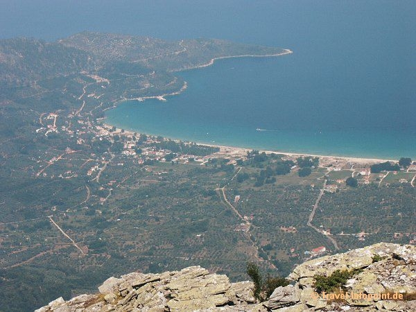 Blick vom Ipsarion, Thassos