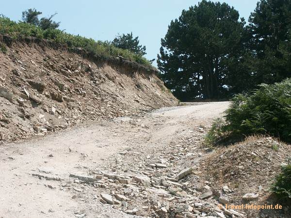 Fahrt zum Ipsarion, Thassos