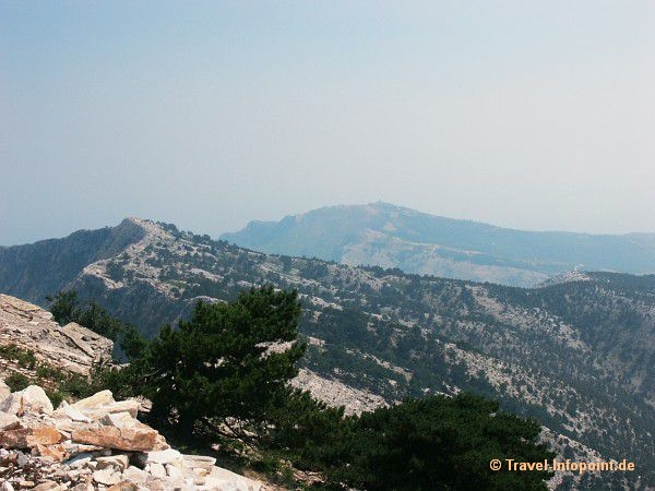 Blick vom Ipsarion, Thassos