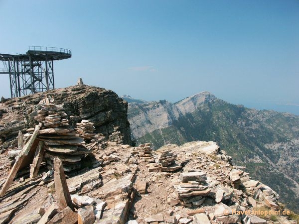 Gipfel des Ipsarion, Thassos