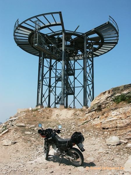 Radarplatform auf Thassos