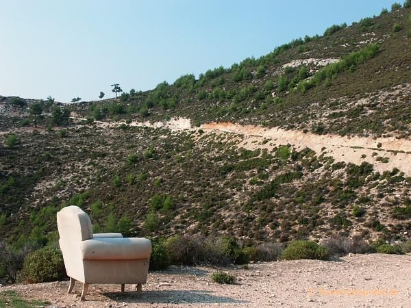 Weg zum Kastro, Thassos