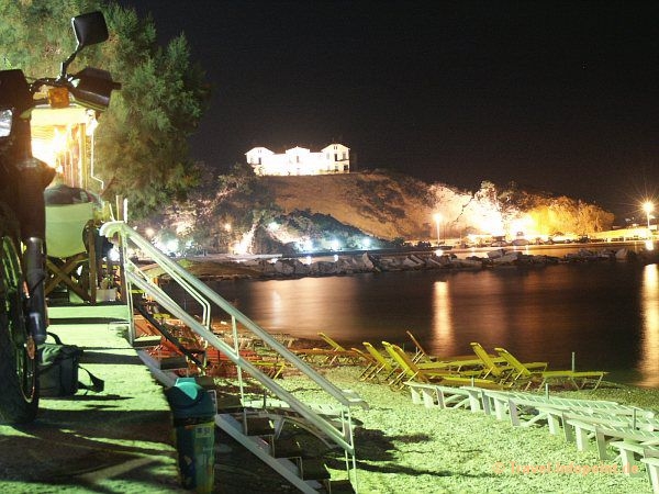 Limenaria bei Nacht, Thassos