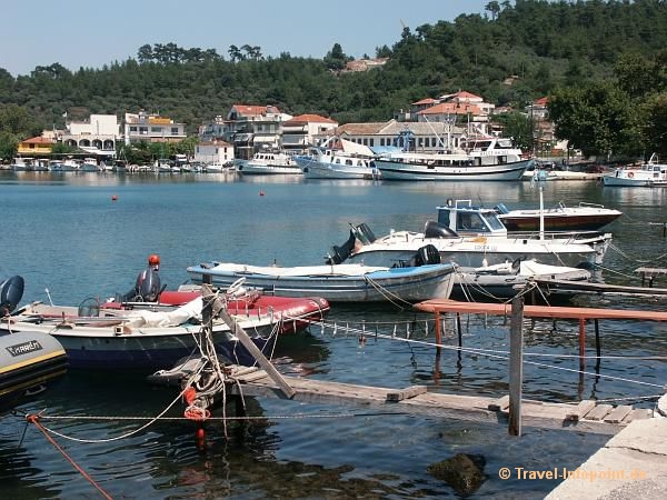 alter Hafen in Limenas, Thassos