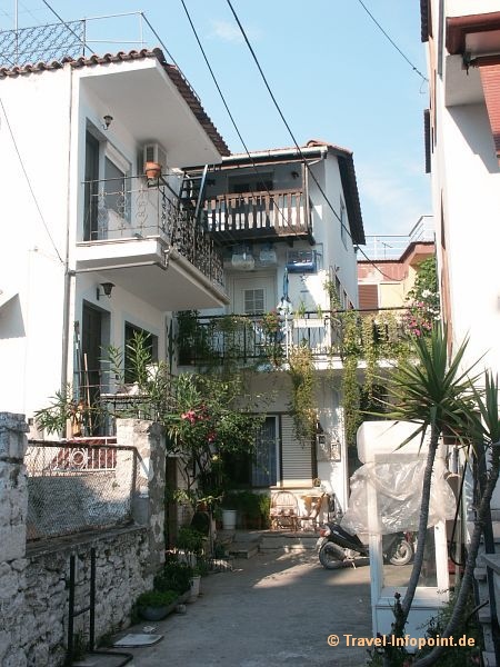 Gasse in Thassos-Stadt