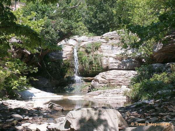 Wasserfall bei Maries, Thassos