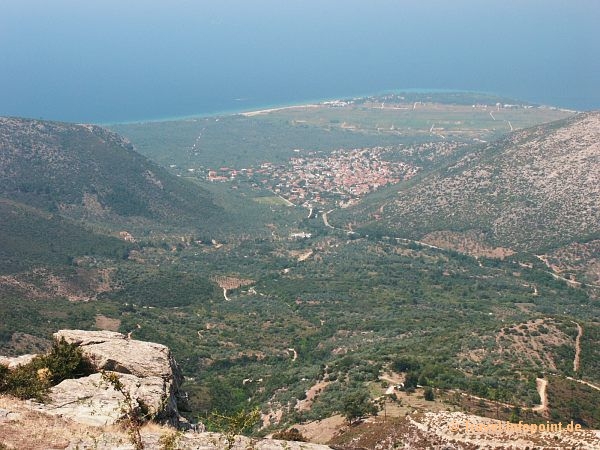 Blick nach Prinos, Thassos