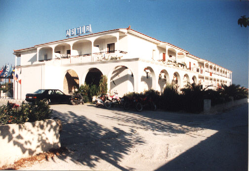 Hotel Astir (Blick Richtung Meer)