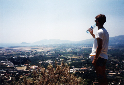 Blick vom Castro in Richtung Laganas