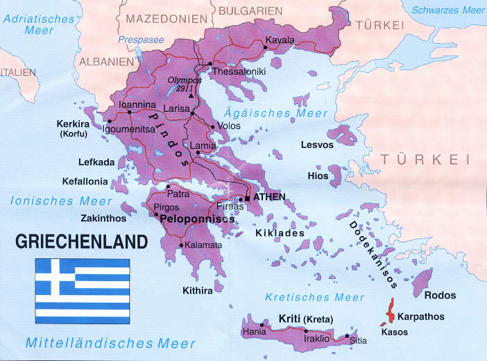 Ionisches Meer und gis