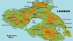 Übersichtskarten Lesbos