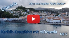 Karibik-Kreuzfahrt: Grenada-Info von Captain Boris Becker