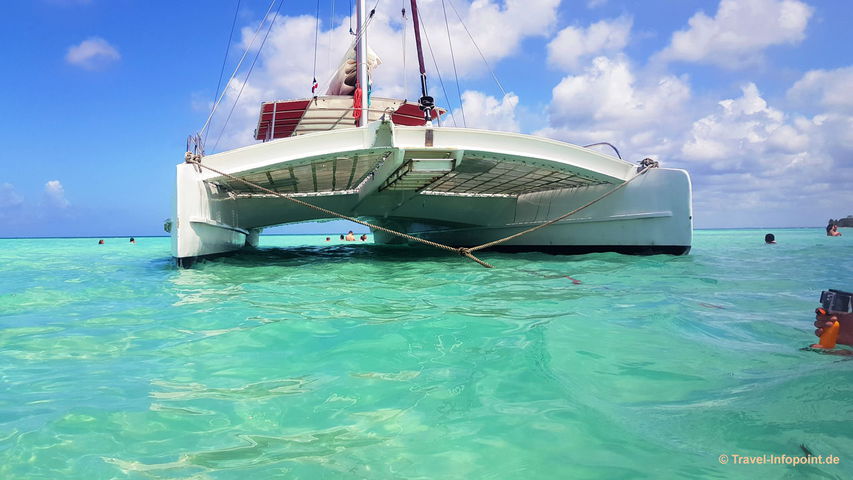 Abfahrt zur Insel Saona