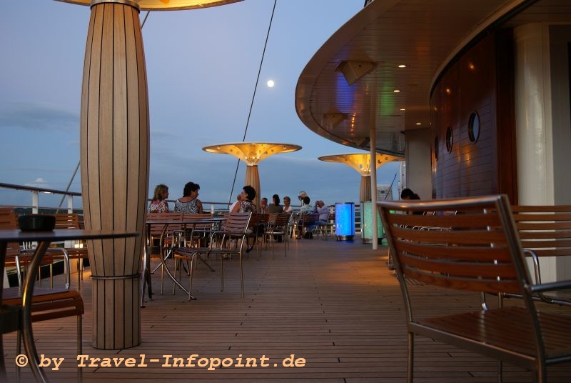 Terrasse achtern, AIDAluna