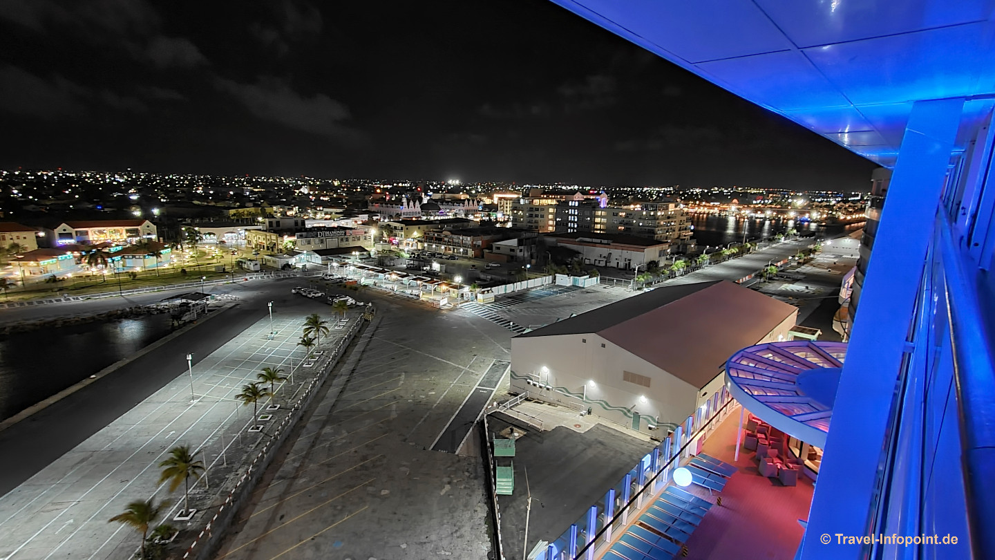 Aruba: Hafenanlage Oranjestad