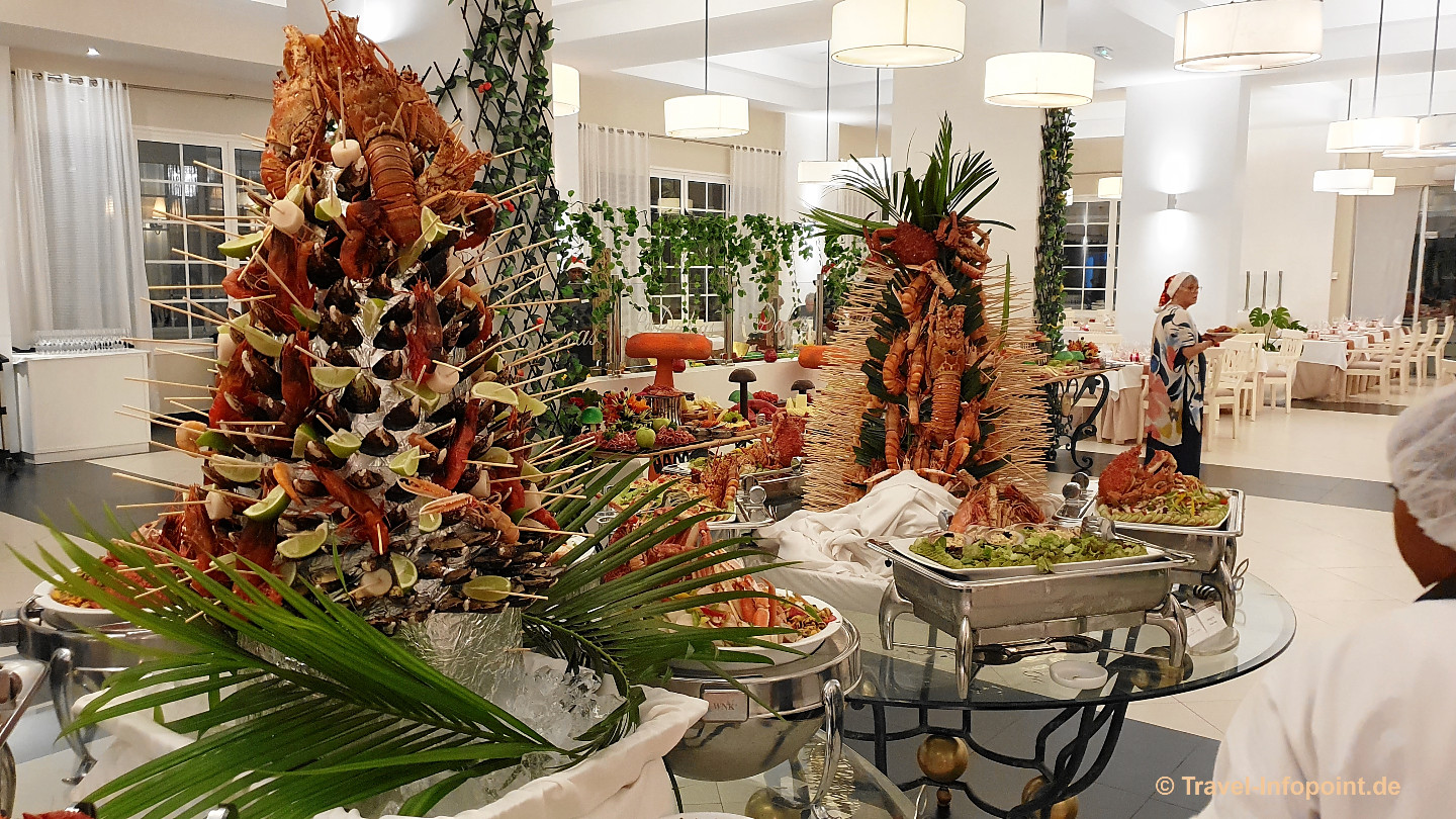 Bahia Principe Luxury Bouganville:  Weihnachts-Dinner Meeresfr&uuml;chte