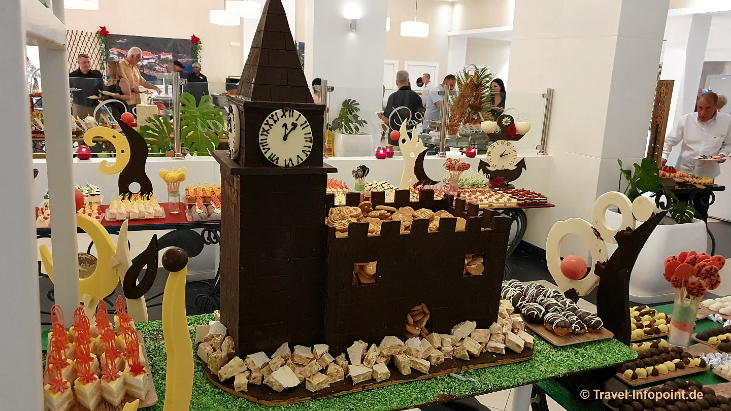 Bahia Principe Luxury Bouganville:  Silvester-Dinner Dessert