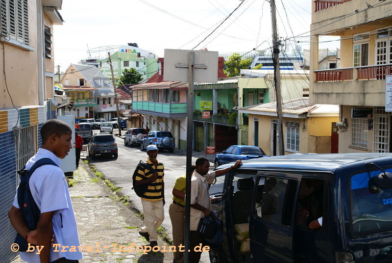 Roseau auf Dominica