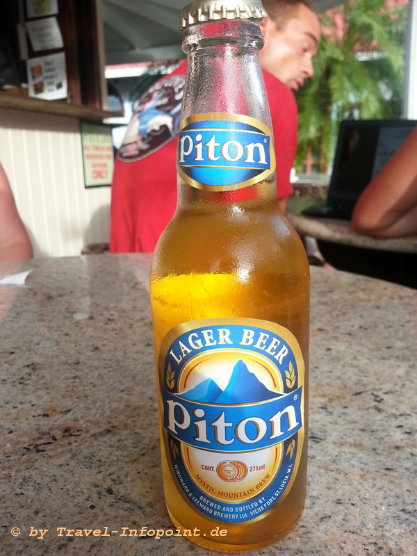 Piton Beer, St. Lucia