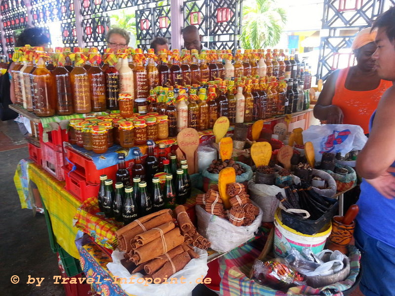 Markt auf Guadeloupe