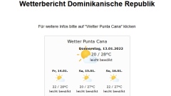 Wetter Dominikanische Republik