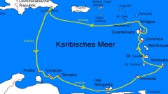 Karibik-Kreuzfahrt: Karten