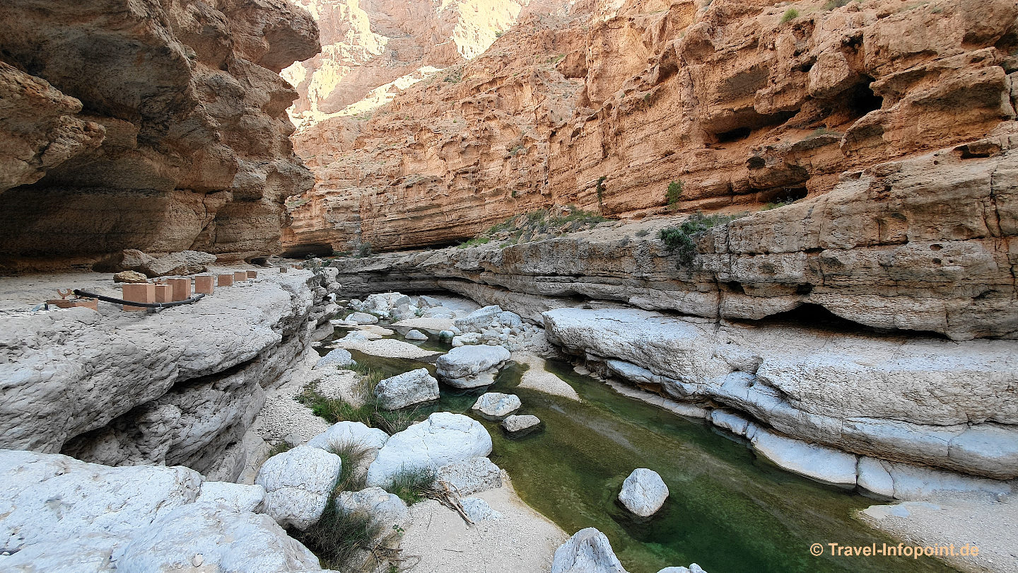 Oman / Muscat: Wadi Shab & Bimmah Sinkhole - Ausflug 21