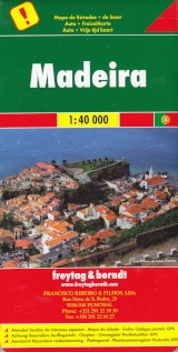 Straßenkarte Madeira